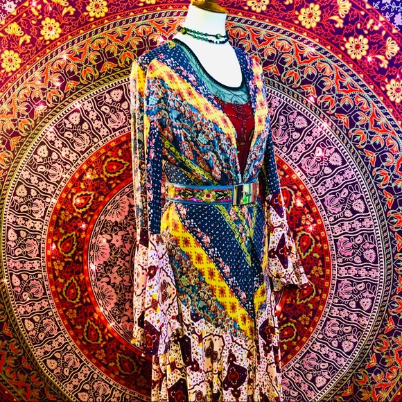 BOHO FLORAL MIX KIMONO/ DUSTER - Picture 4 of 6